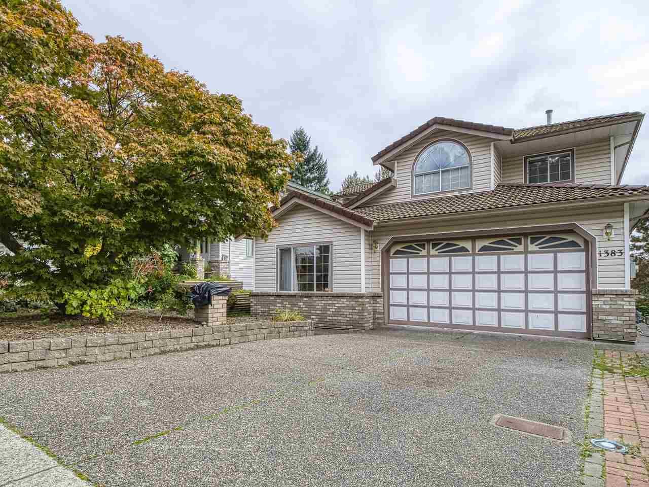 Main Photo: 1383 KENNEY Street in Coquitlam: Westwood Plateau House for sale : MLS®# R2408876