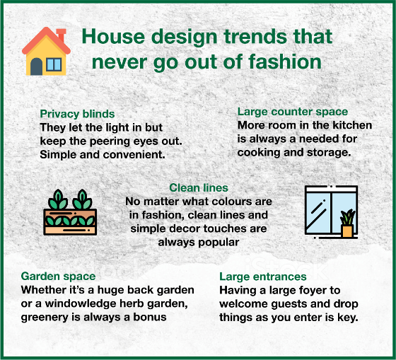 The latest home design trends that help influence buyer decisions