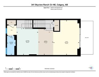 Photo 45: 341 Skyview Ranch Circle NE in Calgary: Skyview Ranch Row/Townhouse for sale : MLS®# A2125993