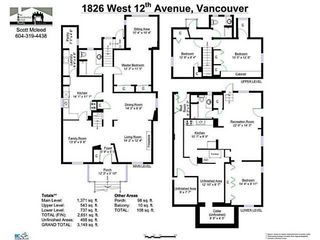 Photo 17: 1826 W 12TH Avenue in Vancouver: Kitsilano House for sale (Vancouver West)  : MLS®# V1106697