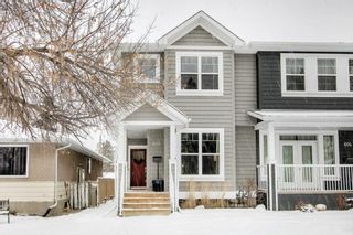 Photo 1: 602 38 Street SW in Calgary: Spruce Cliff Semi Detached for sale : MLS®# A1072124
