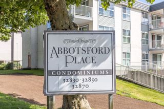 Photo 1: 202 32870 GEORGE FERGUSON Way in Abbotsford: Central Abbotsford Condo for sale in "Abbotsford Place" : MLS®# R2783892