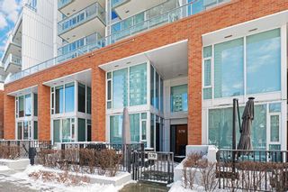 Main Photo: 578 Riverfront Lane SE in Calgary: Downtown East Village Row/Townhouse for sale : MLS®# A2105901