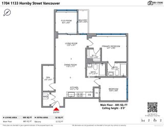Photo 20: 1704 1133 HORNBY Street in Vancouver: Downtown VW Condo for sale (Vancouver West)  : MLS®# R2871687