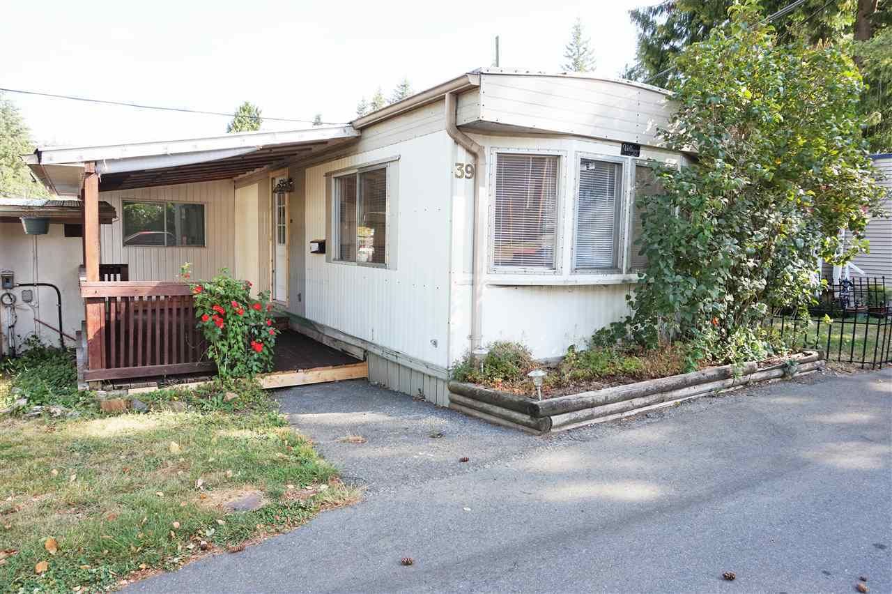 Main Photo: 39 24330 FRASER HIGHWAY in : Otter District Manufactured Home for sale : MLS®# R2153899