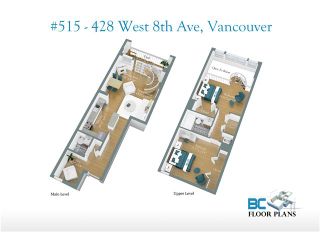 Photo 9: 515 428 W 8TH Avenue in Vancouver: Mount Pleasant VW Condo for sale in "XL LOFTS" (Vancouver West)  : MLS®# V874395