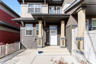 Photo 1: 25 4029 ORCHARDS Drive in Edmonton: Zone 53 Townhouse for sale : MLS®# E4382253