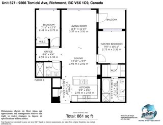 Photo 4: 527 9366 TOMICKI Avenue in Richmond: West Cambie Condo for sale in "ALEXANDRA COURT" : MLS®# R2506202
