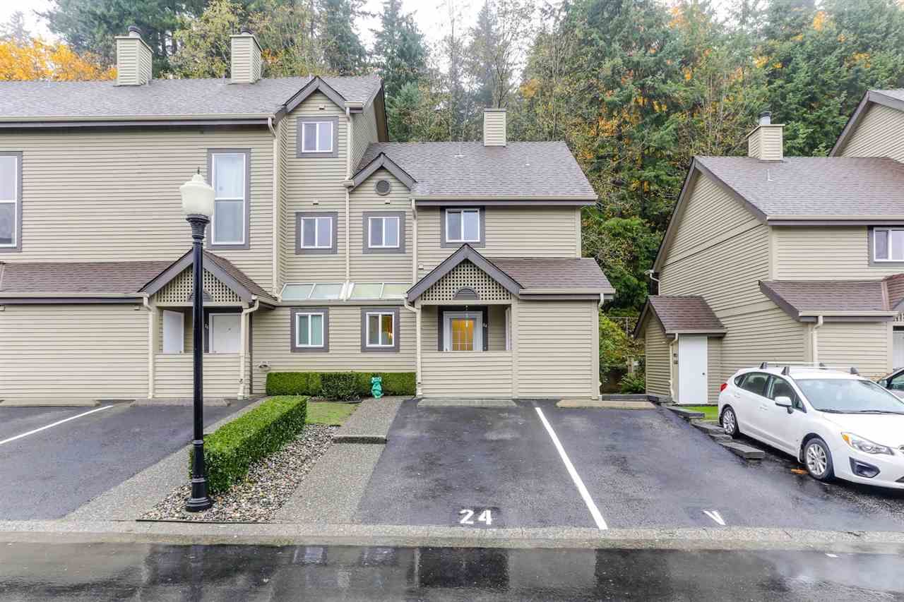 Main Photo: 24 2736 ATLIN Place in Coquitlam: Coquitlam East Townhouse for sale : MLS®# R2414933