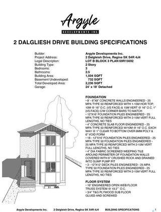 Photo 18: 2 Dalgliesh Drive in Regina: Walsh Acres Lot/Land for sale : MLS®# SK892216