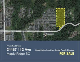Main Photo: 24487 112 Avenue in Maple Ridge: Cottonwood MR Land for sale : MLS®# R2859225