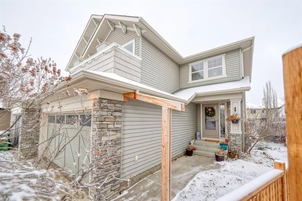Main Photo: 133 Cougarstone Place SW in Calgary: Cougar Ridge Semi Detached for sale : MLS®# A1050548