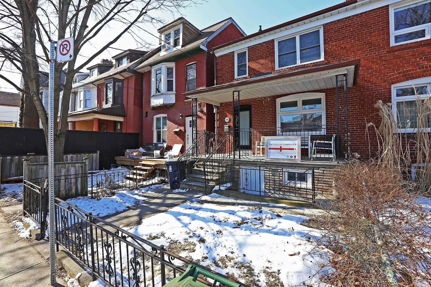Main Photo: 318 Brock Avenue in Toronto: Dufferin Grove House (2-Storey) for lease (Toronto C01)  : MLS®# C5663667