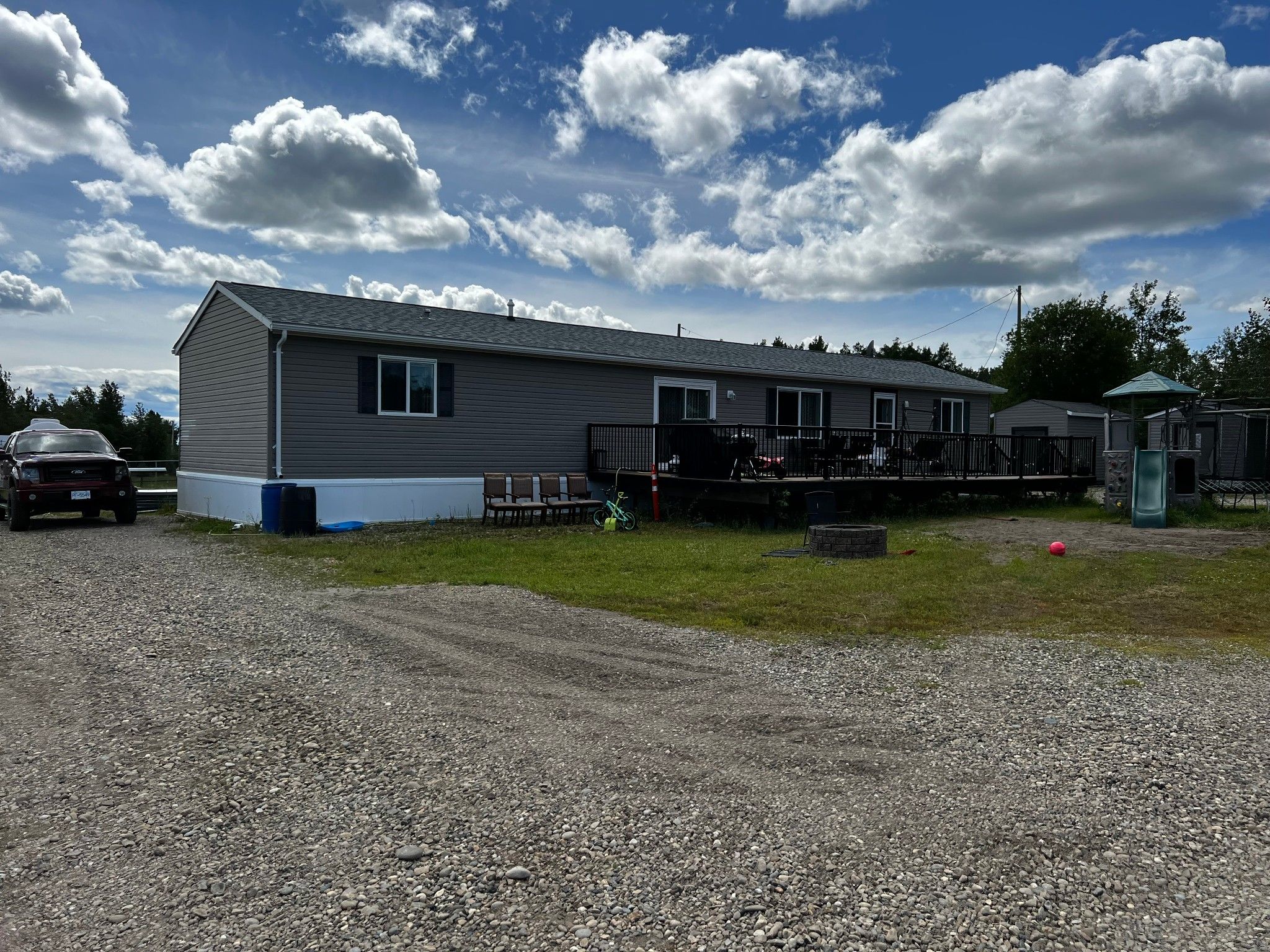 Main Photo: 13665 283 Road in Charlie Lake: Fort St. John - Rural W 100th Manufactured Home for sale (Fort St. John)  : MLS®# R2710630