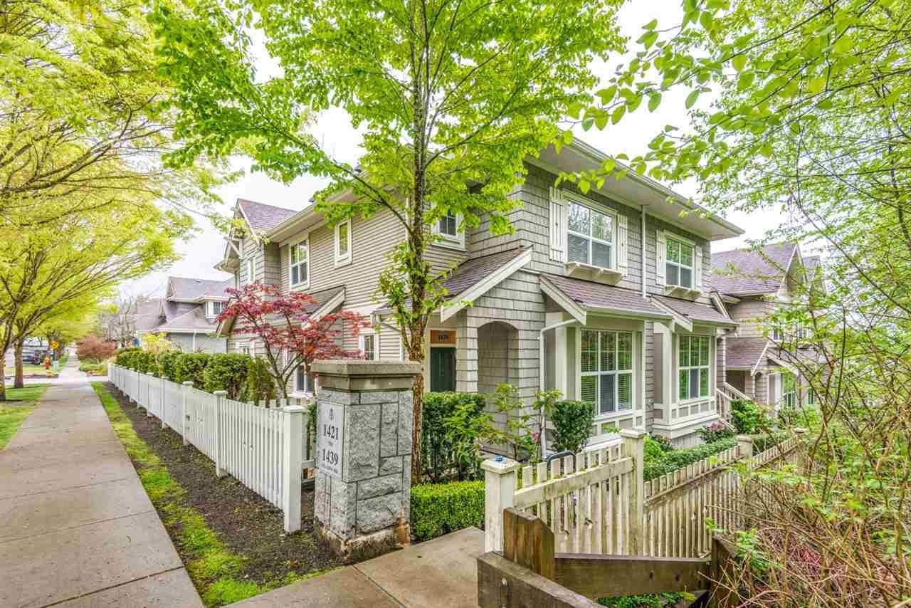 Main Photo: 1437 COLLINS Road in Coquitlam: Burke Mountain Townhouse for sale in "BELMONT WEST" : MLS®# R2653956