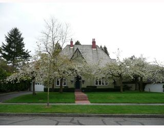 Photo 1: 1636 AVONDALE Avenue in Vancouver: Shaughnessy House for sale (Vancouver West)  : MLS®# V711526