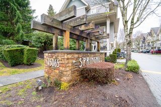 Photo 1: 8 15065 58 Avenue in Surrey: Sullivan Station Townhouse for sale in "SPRINGHILL" : MLS®# R2846265