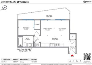 Photo 32: 2401 889 PACIFIC Street in Vancouver: Downtown VW Condo for sale in "The Pacific by Grosvenor" (Vancouver West)  : MLS®# R2762166