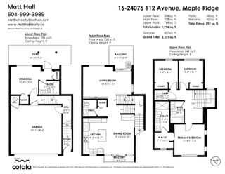 Photo 40: 16 24076 112 Avenue in Maple Ridge: Cottonwood MR Townhouse for sale : MLS®# R2836227