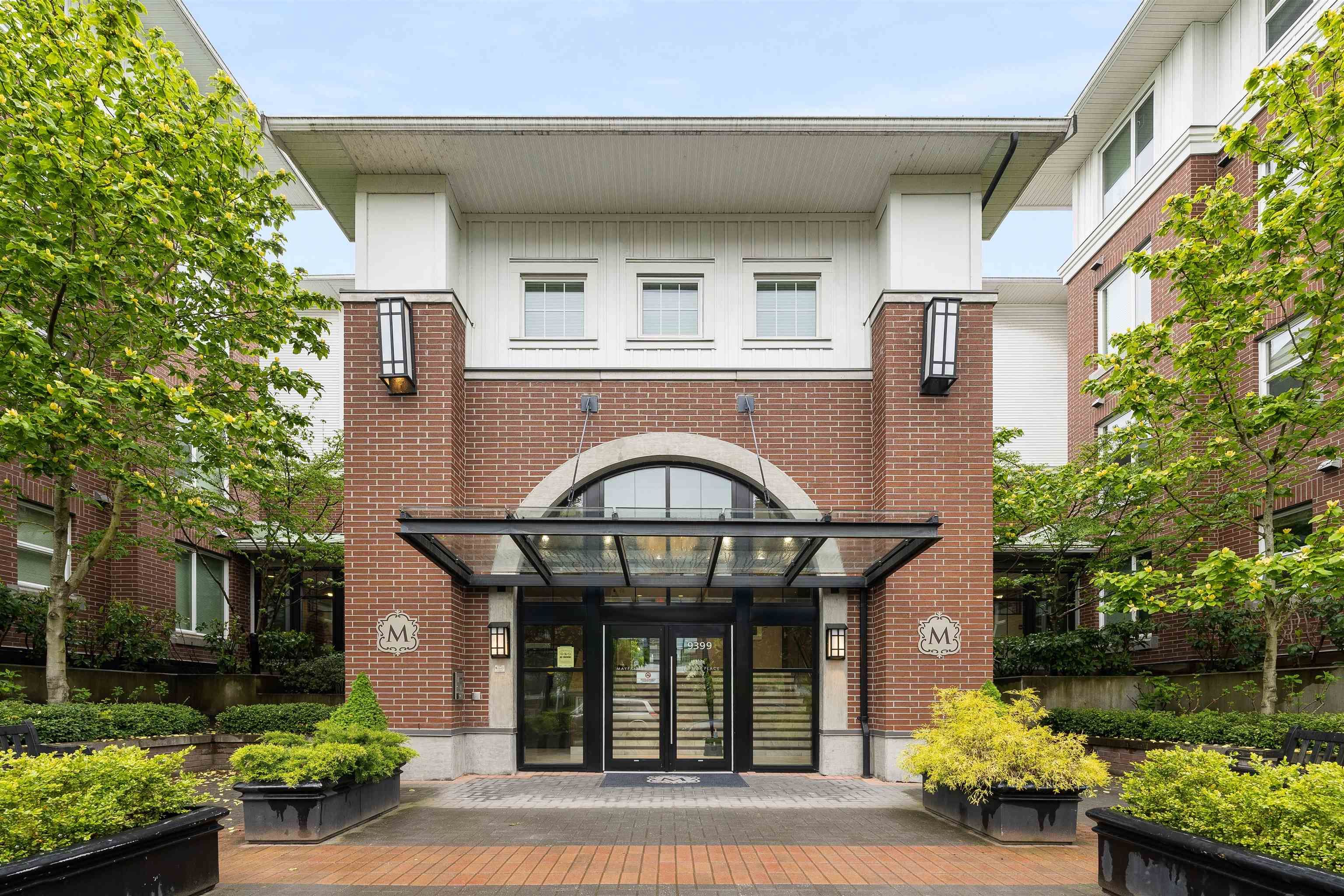 Main Photo: 217 9399 ODLIN Road in Richmond: West Cambie Condo for sale in "MAYFAIR PLACE" : MLS®# R2706296