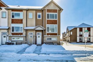 Photo 1: 129 Copperstone Park SE in Calgary: Copperfield Row/Townhouse for sale : MLS®# A2030956