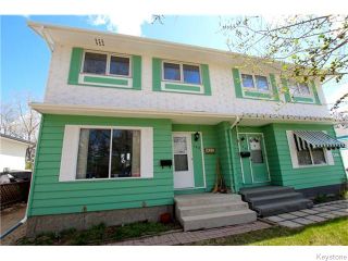 Photo 1: 142 Bernadine Crescent in WINNIPEG: Westwood / Crestview Residential for sale (West Winnipeg)  : MLS®# 1530424