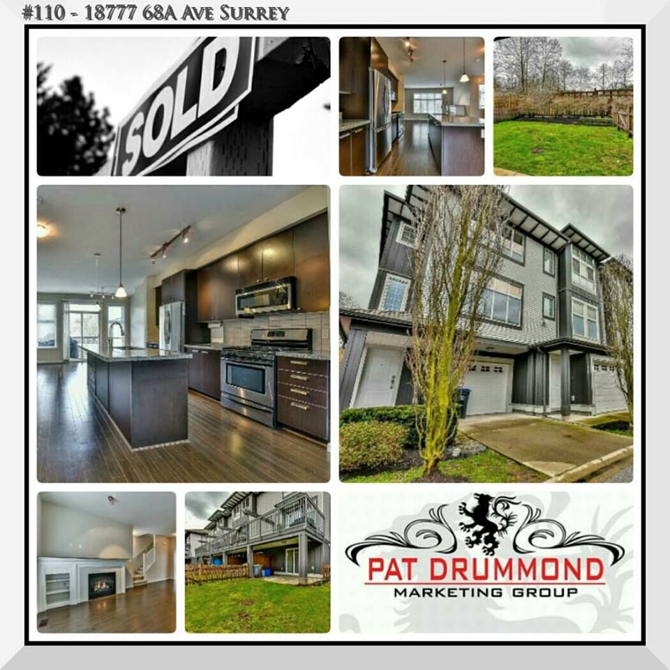 Main Photo: 110 18777 68A in Surrey: Cloverdale BC Townhouse for sale : MLS®# R2148889