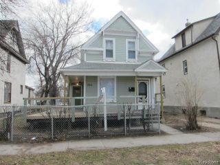 Photo 1: 286 Pritchard Avenue in WINNIPEG: North End Residential for sale (North West Winnipeg)  : MLS®# 1408771