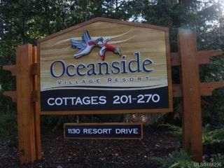 Photo 1: 234 1130 RESORT DRIVE in PARKSVILLE: PQ Parksville Row/Townhouse for sale (Parksville/Qualicum)  : MLS®# 686296