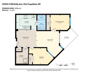 Photo 28: 3322 2180 KELLY Avenue in Port Coquitlam: Central Pt Coquitlam Condo for sale : MLS®# R2825413