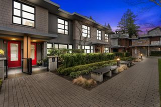 Photo 1: 206 1055 RIDGEWOOD Drive in North Vancouver: Edgemont Townhouse for sale in "CONNAUGHT" : MLS®# R2769125