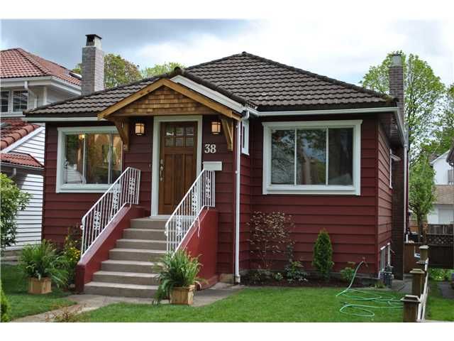 Main Photo: 38 W 20TH AV in Vancouver: Cambie House for sale in "CAMBIE VILLAGE" (Vancouver West)  : MLS®# V824923