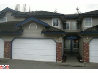 Photo 1: 78 36060 OLD YALE Road in Abbotsford: Abbotsford East Townhouse for sale in "MOUNTAIN VIEW VILLAGE" : MLS®# F1002352