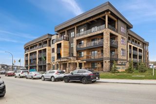 Photo 1: 412 55 Wolf Hollow Crescent SE in Calgary: C-281 Apartment for sale : MLS®# A2133059