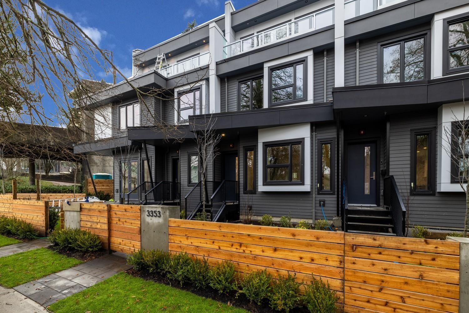 Main Photo: 3353 WINDSOR Street in Vancouver: Fraser VE 1/2 Duplex for sale in "3 on Windsor" (Vancouver East)  : MLS®# R2636589