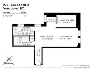 Photo 20: 701 233 ABBOTT Street in Vancouver: Downtown VW Condo for sale in "ABBOTT PLACE" (Vancouver West)  : MLS®# R2237351