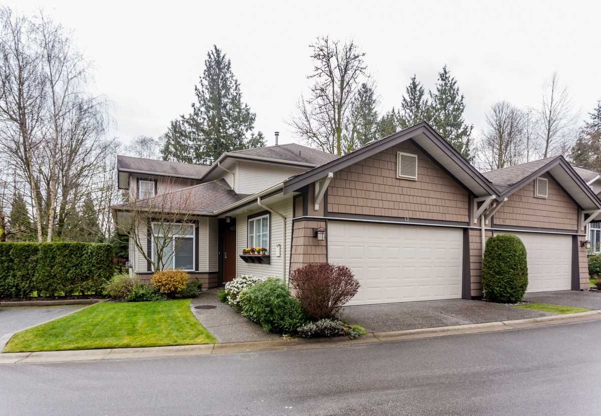 Main Photo: 12 8588 168A Street in Surrey: Fleetwood Tynehead Townhouse for sale in "BROOKSTONE" : MLS®# R2043837