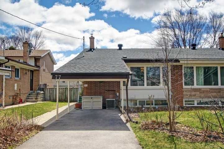 Main Photo: 77 Billington Crescent in Toronto: Parkwoods-Donalda House (Backsplit 3) for sale (Toronto C13)  : MLS®# C4412812