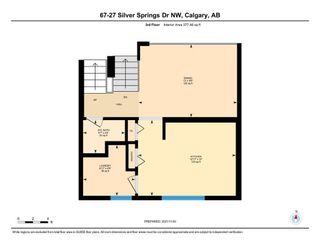 Photo 33: 67 27 Silver Springs Drive NW in Calgary: Silver Springs Row/Townhouse for sale : MLS®# A1197794