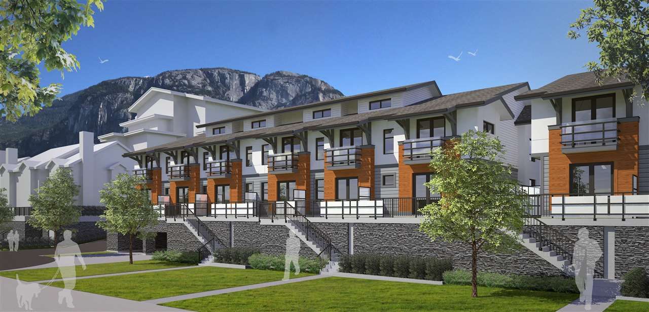 Photo 1: Photos: 66 1188 MAIN Street in Squamish: Downtown SQ Townhouse for sale in "SOLEIL AT COASTAL VILLAGE" : MLS®# R2166096