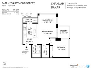 Photo 21: 1402 1155 SEYMOUR STREET in Vancouver: Downtown VW Condo for sale (Vancouver West)  : MLS®# R2629866