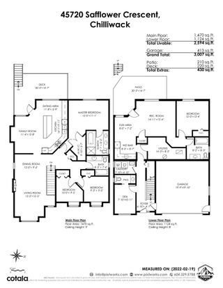 Photo 4: 45720 SAFFLOWER Crescent in Chilliwack: Sardis East Vedder Rd House for sale in "HIGGINSON GARDENS" (Sardis)  : MLS®# R2654984