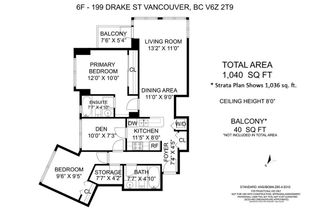 Photo 29: 6F 199 DRAKE Street in Vancouver: Yaletown Condo for sale in "Concordia 1" (Vancouver West)  : MLS®# R2842145