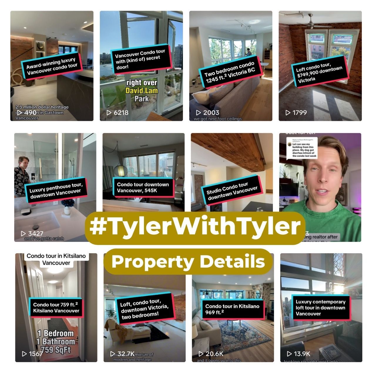 Property details for #TouringWithTyler Videos
