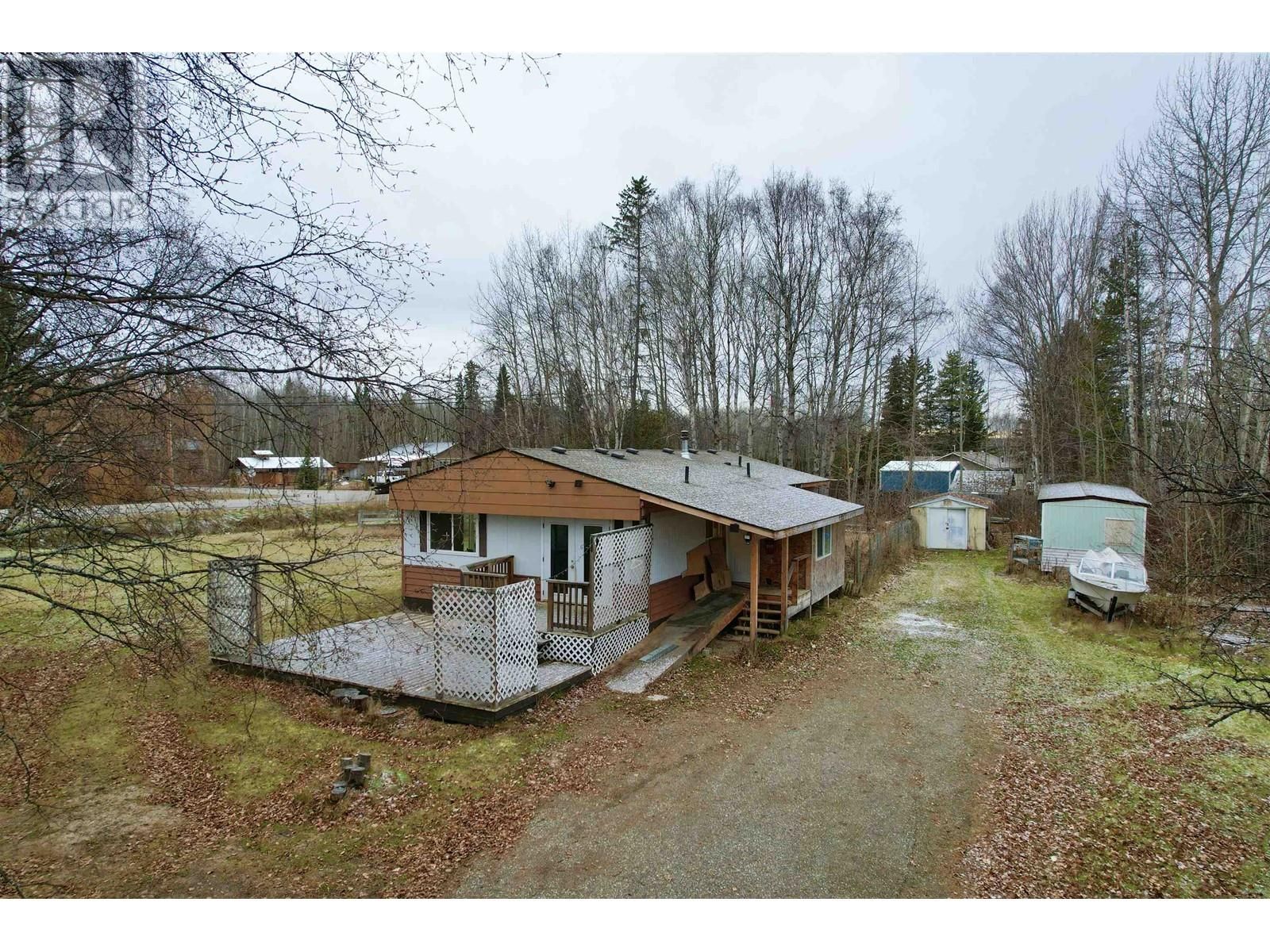 Main Photo: 1371 BASS ROAD in Quesnel: House for sale : MLS®# R2832531