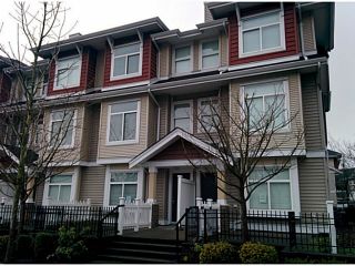 Photo 1: 5 8655 159TH Street in Surrey: Fleetwood Tynehead Townhouse for sale in "SPRINGFIELD COURT" : MLS®# F1406166