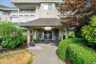 Photo 1: 338 2451 GLADWIN Road in Abbotsford: Abbotsford West Condo for sale in "Centennial Court" : MLS®# R2743444