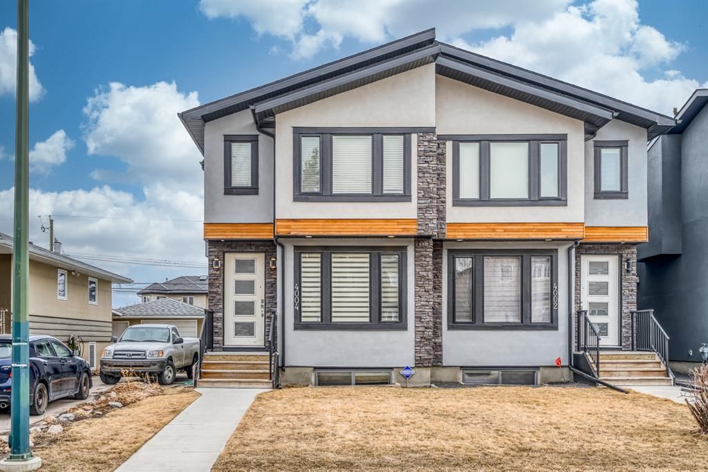 Main Photo: 4004 1 Street NW in Calgary: Highland Park Semi Detached (Half Duplex) for sale : MLS®# A2048063