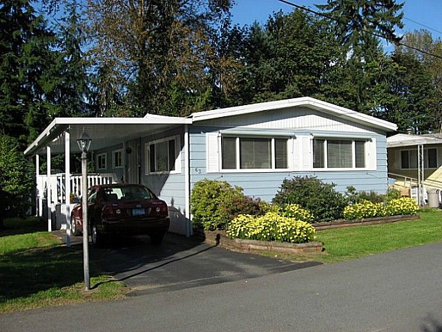 Main Photo: 63 4200 DEWDNEY TRUNK Road in Coquitlam: Ranch Park Manufactured Home for sale in "HIDEWAY PARK" : MLS®# V1076681