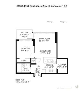 Photo 33: 2603 1351 CONTINENTAL Street in Vancouver: Downtown VW Condo for sale (Vancouver West)  : MLS®# R2814458